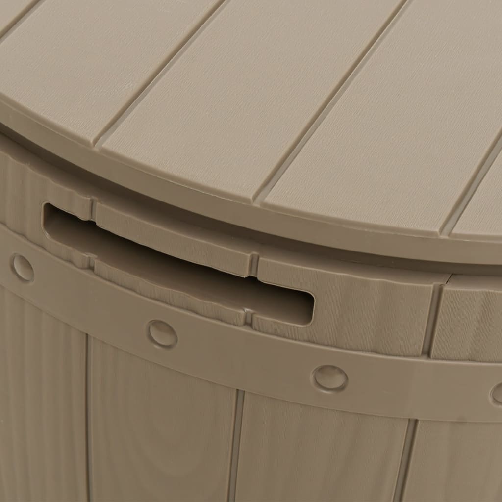 8720845789572_g_en_hd_5 vidaXL 3-in-1 Garden Storage Box Light Brown Polypropylene - Image 7