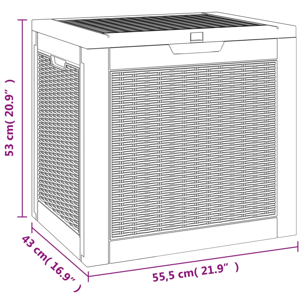 8720845789732_g_en_hd_6 vidaXL Garden Storage Box Black 55.5x43x53 cm Polypropylene - Image 8