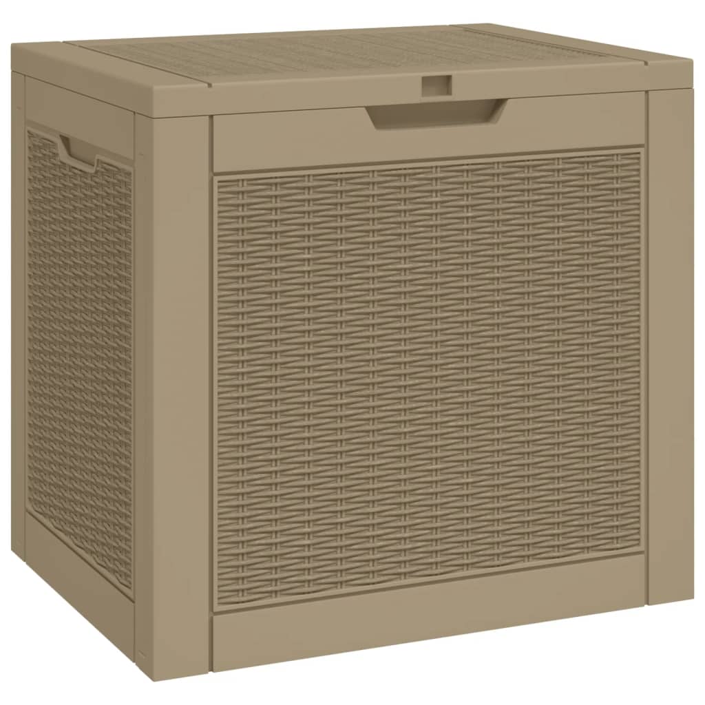 8720845789749_a_en_hd_1 vidaXL Garden Storage Box Light Brown 55.5x43x53 cm Polypropylene - Image 2