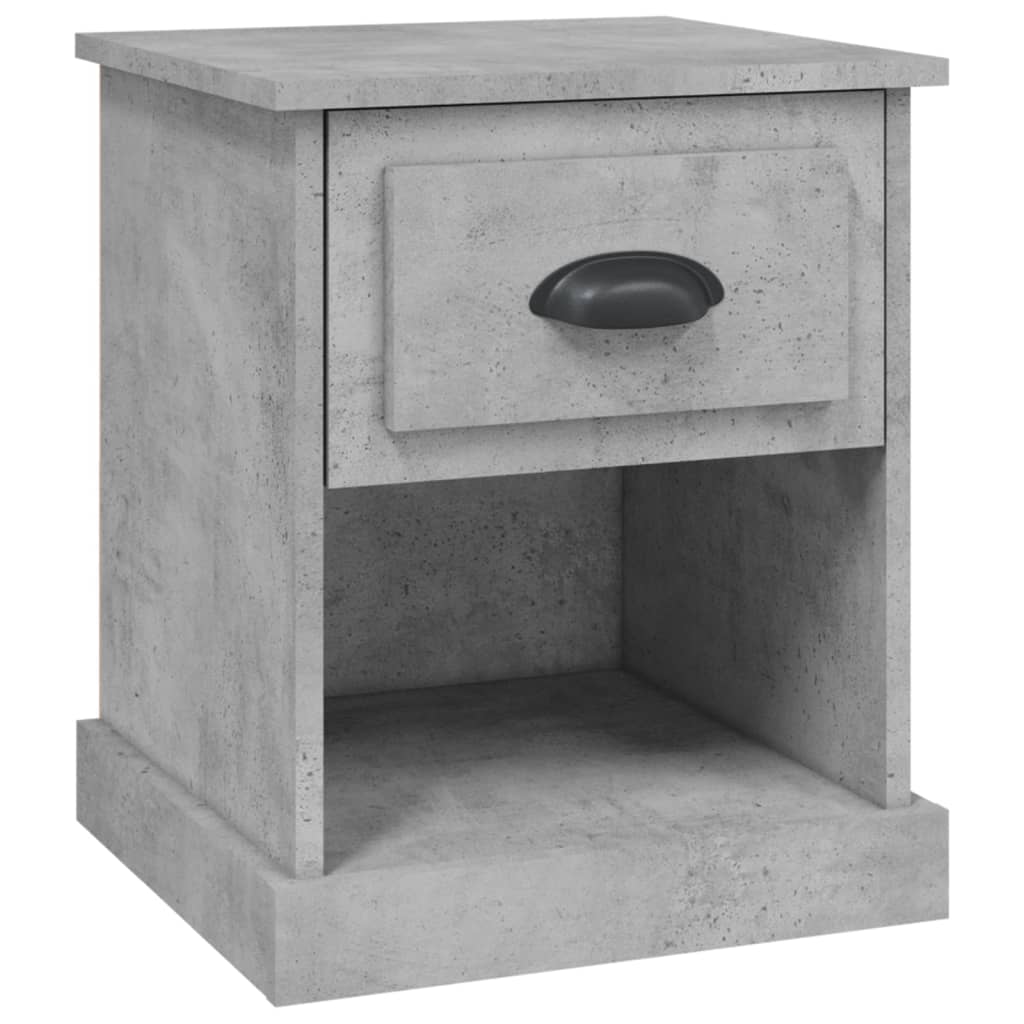 8720845790264_a_en_hd_1 vidaXL Bedside Cabinet Concrete Grey 39x39x47.5 cm Engineered Wood - Image 2