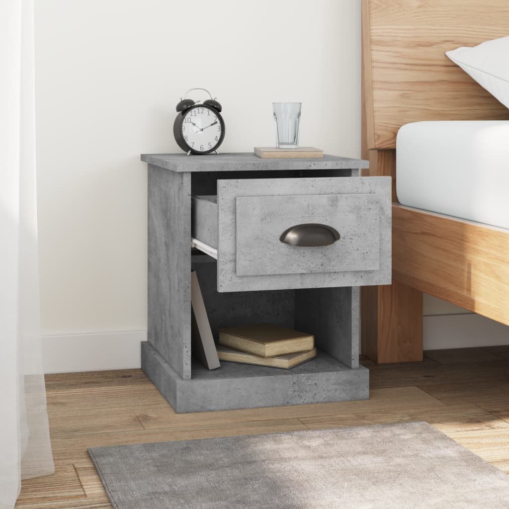 8720845790264_g_en_hd_1 vidaXL Bedside Cabinet Concrete Grey 39x39x47.5 cm Engineered Wood - Image 3