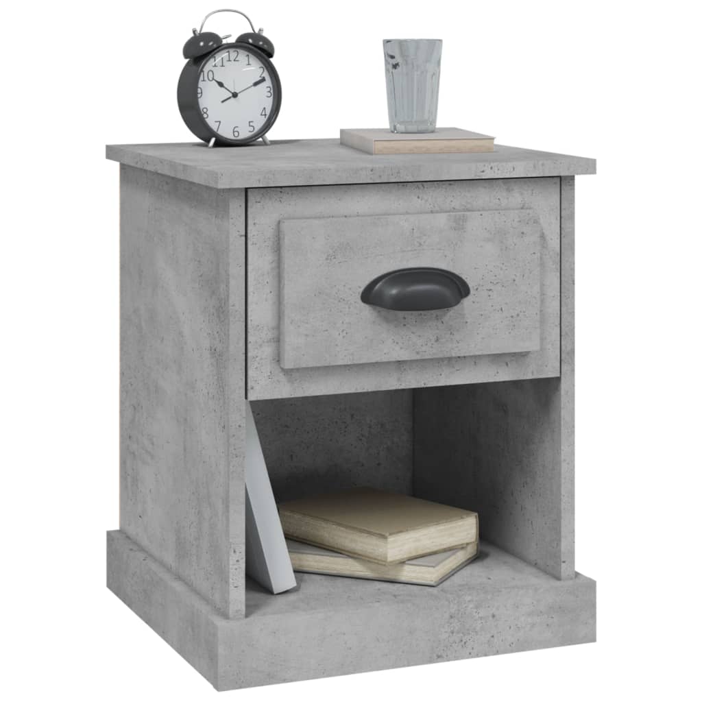 8720845790264_g_en_hd_2 vidaXL Bedside Cabinet Concrete Grey 39x39x47.5 cm Engineered Wood - Image 4