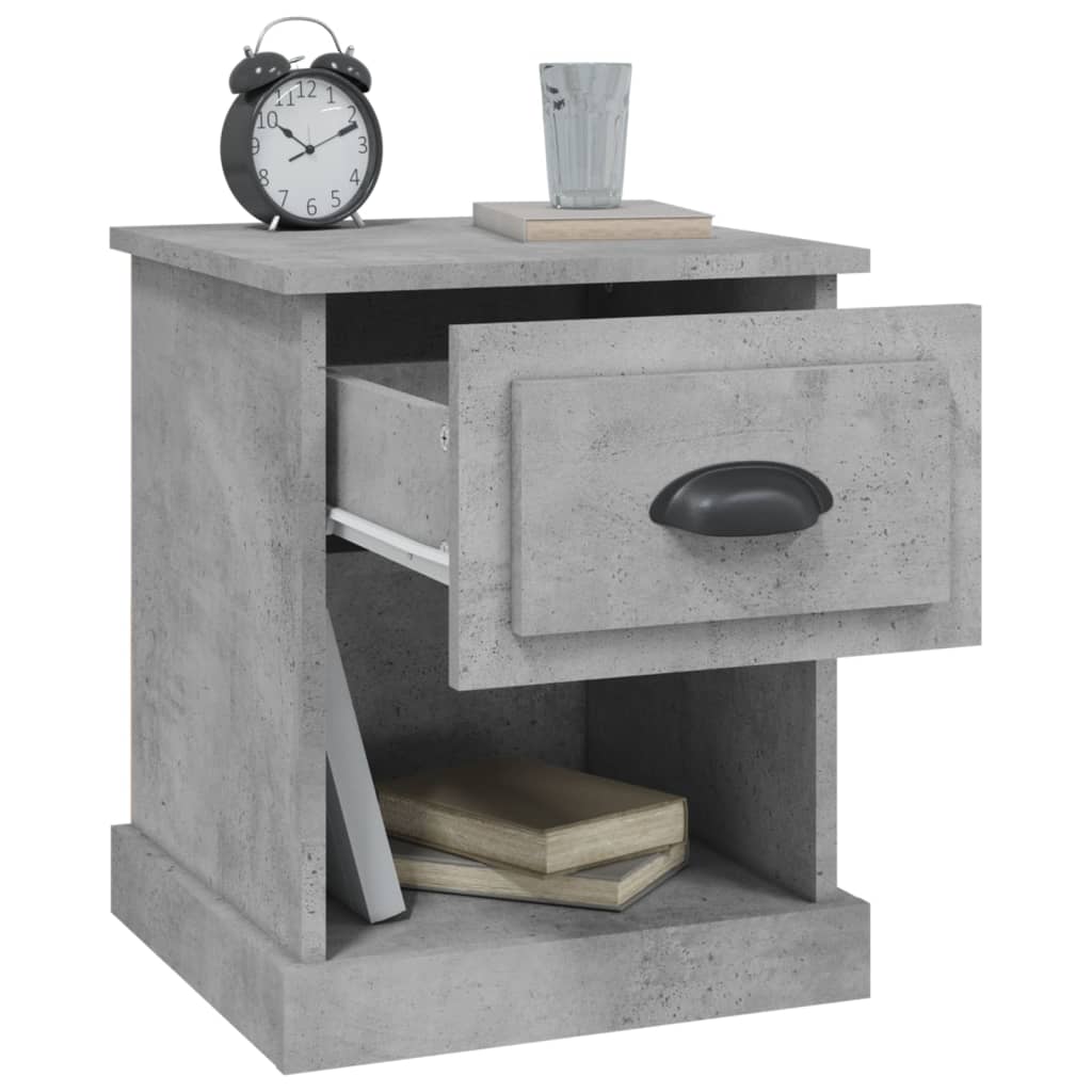 8720845790264_g_en_hd_3 vidaXL Bedside Cabinet Concrete Grey 39x39x47.5 cm Engineered Wood - Image 5