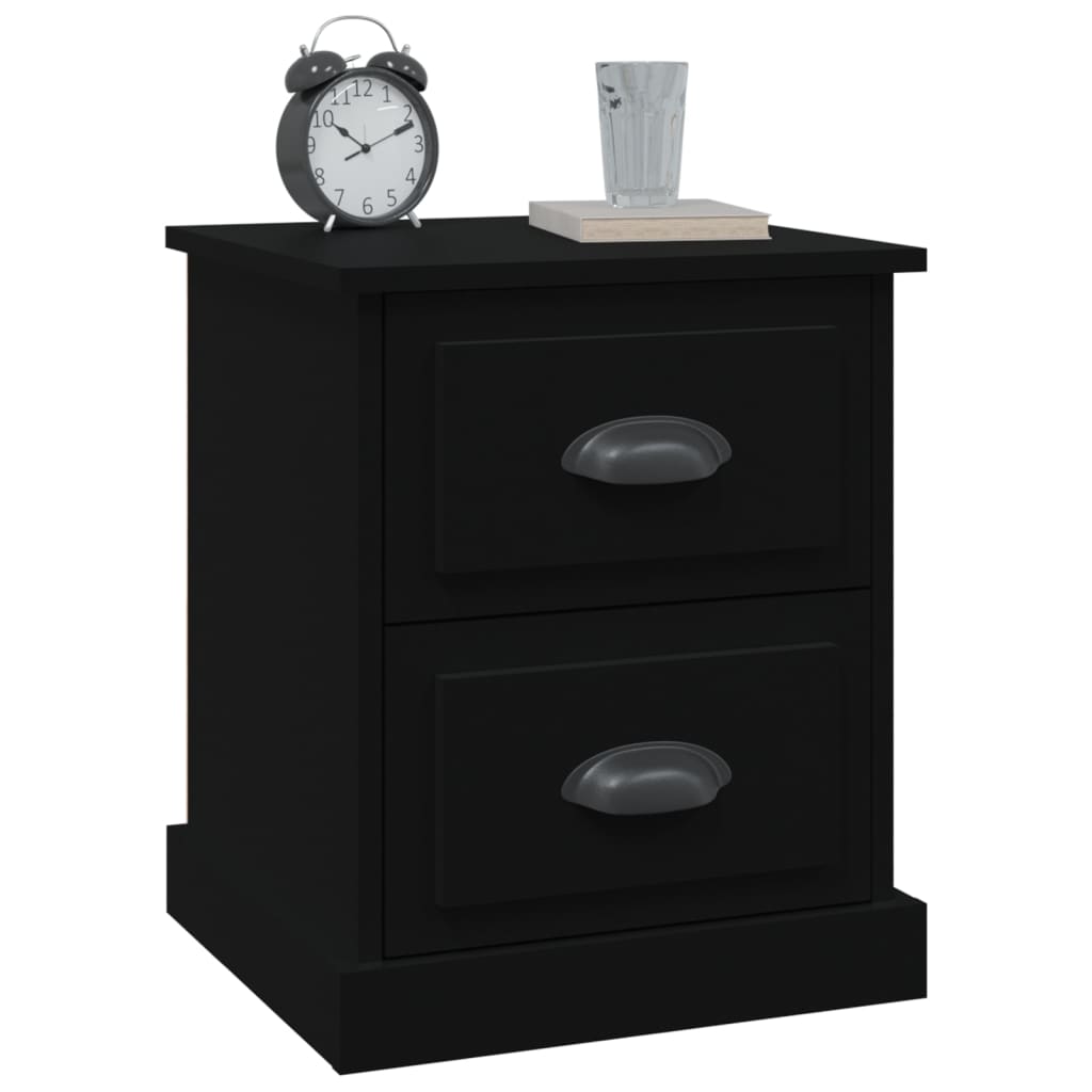 8720845790363_g_en_hd_2 vidaXL Bedside Cabinet Black 39x39x47.5 cm Engineered Wood - Image 4