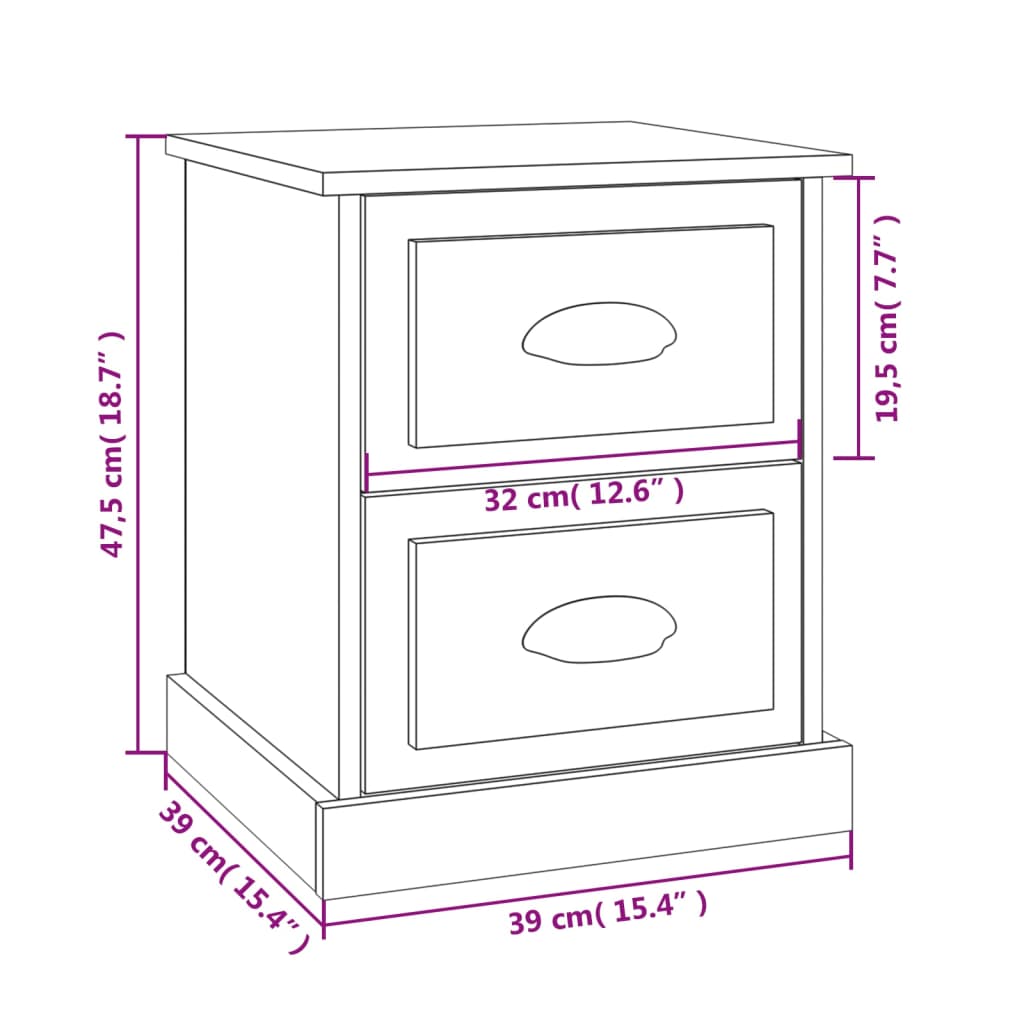 8720845790363_g_en_hd_8 vidaXL Bedside Cabinet Black 39x39x47.5 cm Engineered Wood - Image 10