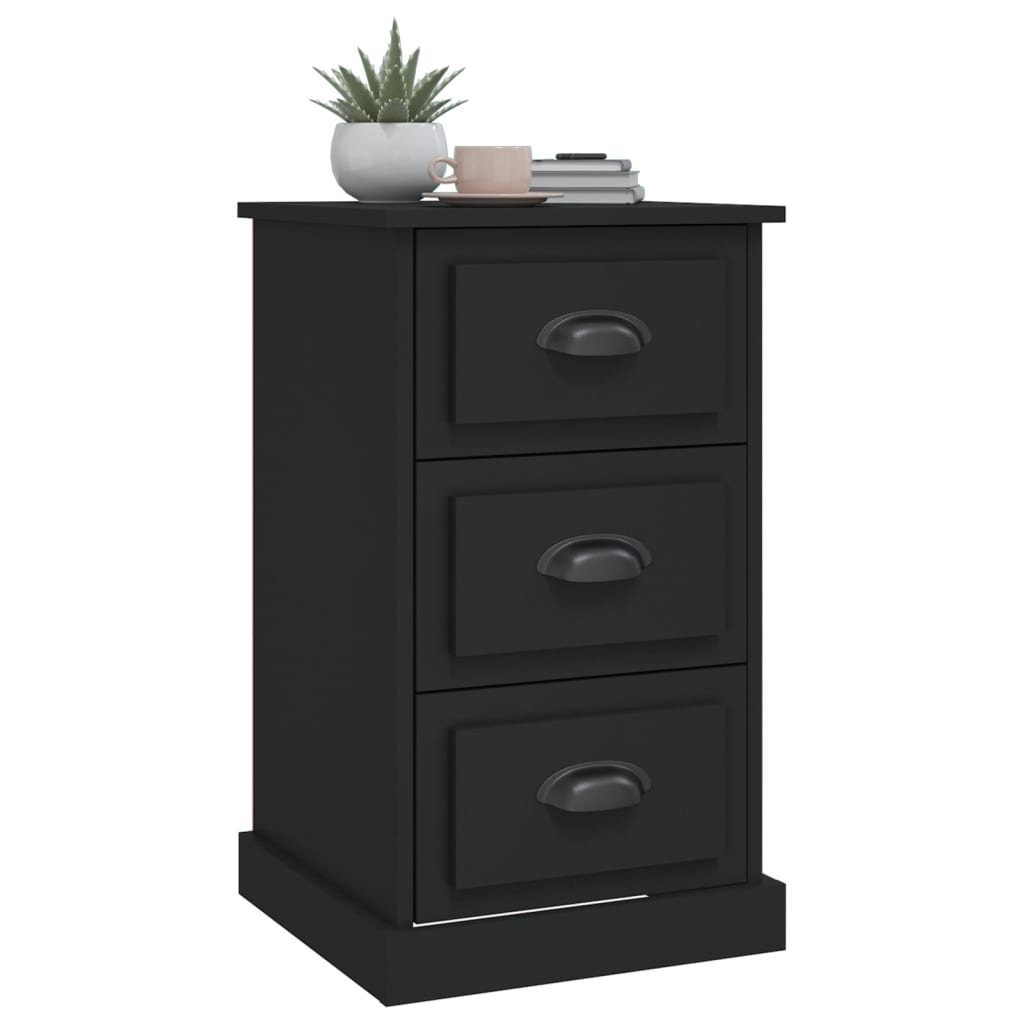 8720845790516_g_en_hd_2 vidaXL Bedside Cabinet Black 39x39x67 cm Engineered Wood - Image 5