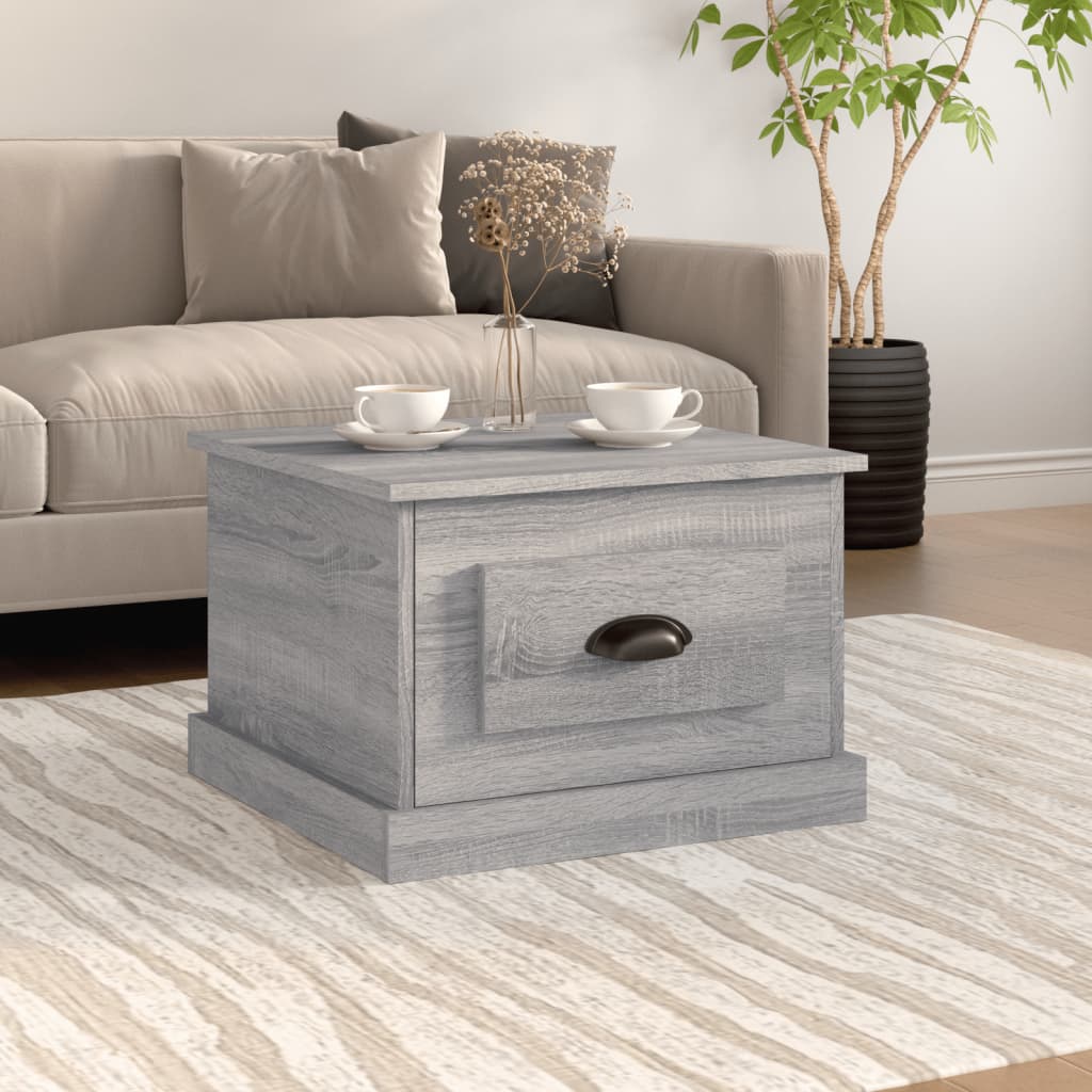 8720845791445_m_en_hd_1 vidaXL Coffee Table Grey Sonoma 50x50x35 cm Engineered Wood - Image 1