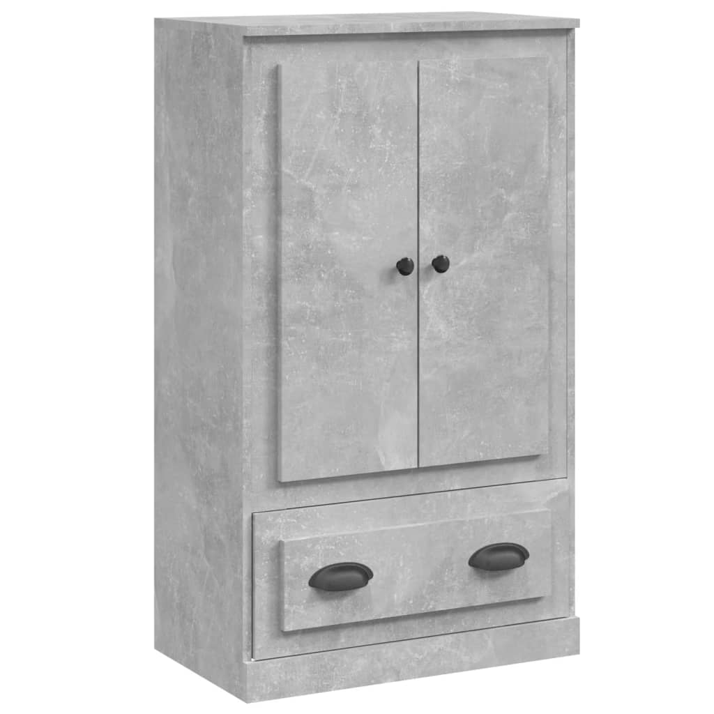 8720845791902_a_en_hd_1 vidaXL Highboard Concrete Grey 60x35.5x103.5 cm Engineered Wood - Image 2