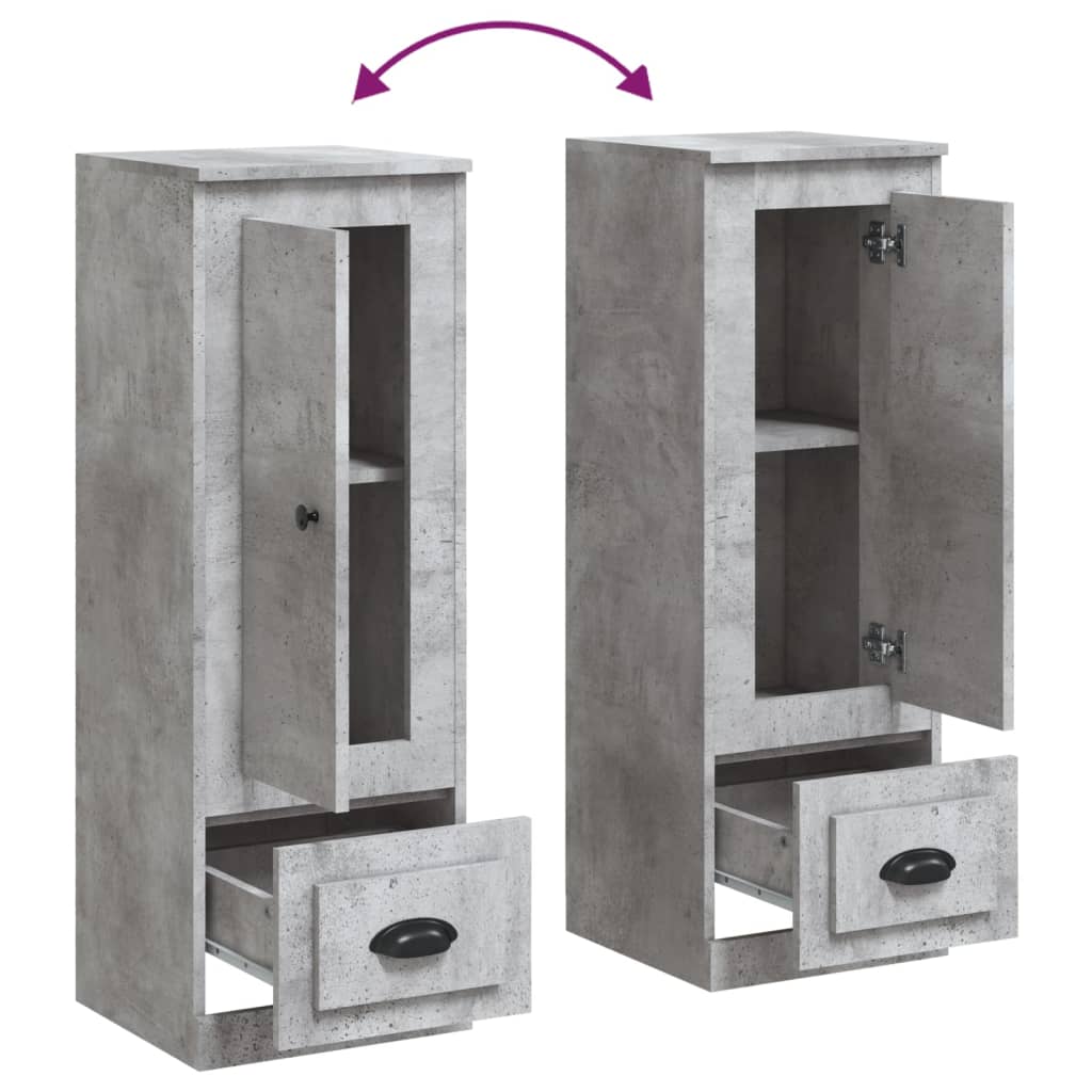 8720845791988_g_en_hd_6 vidaXL Highboard Concrete Grey 36x35.5x103.5 cm Engineered Wood - Image 9