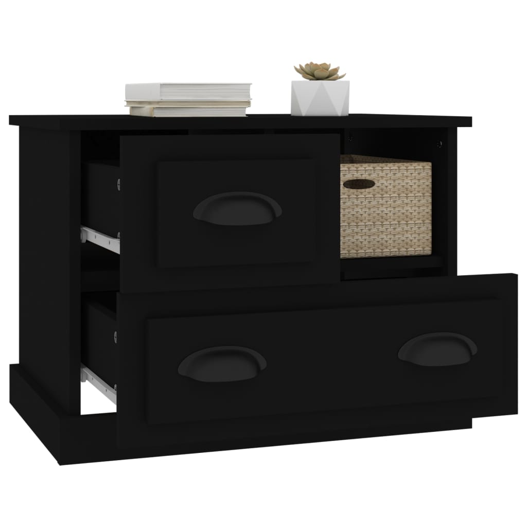 8720845792510_g_en_hd_3 vidaXL Bedside Cabinet Black 60x39x45 cm - Image 5