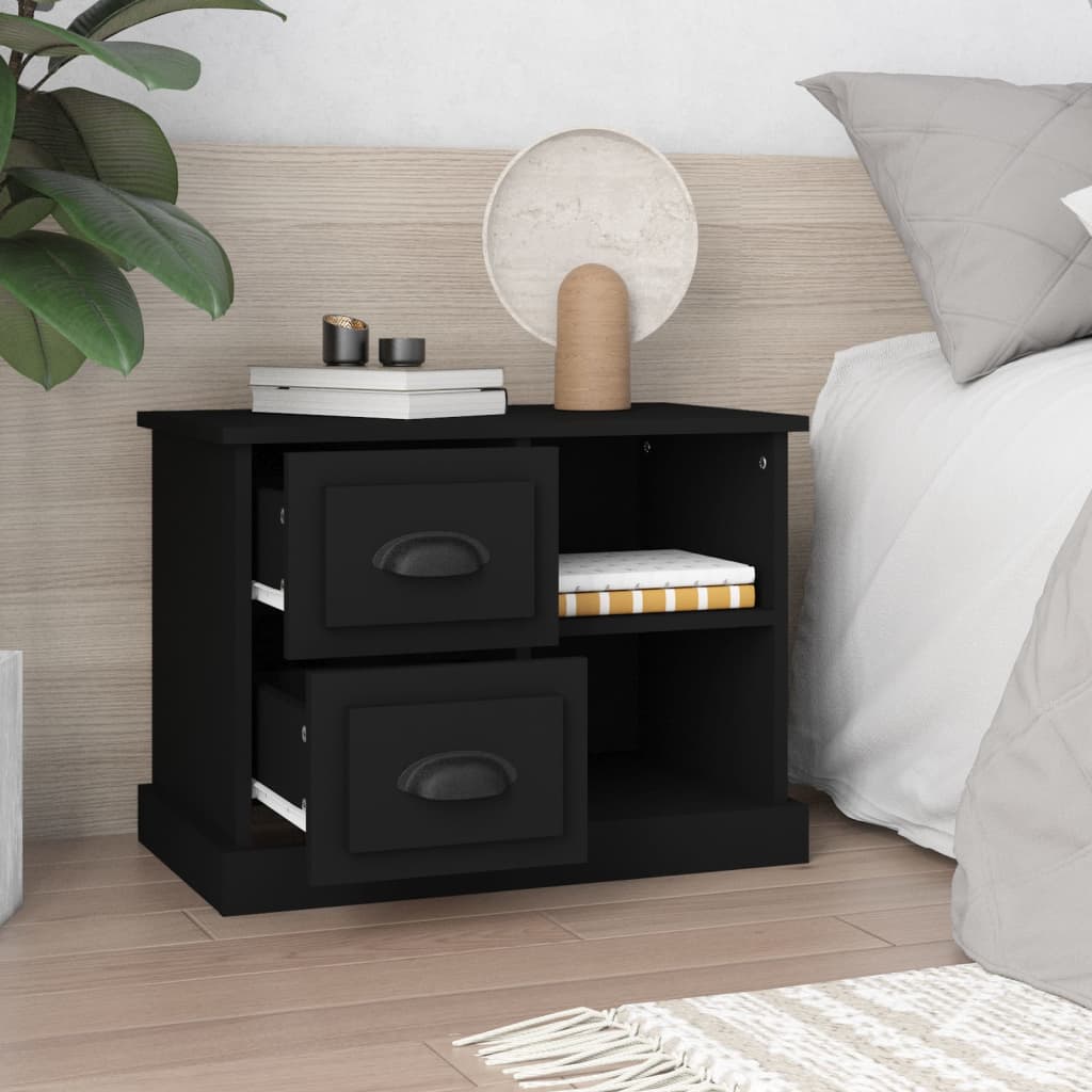 8720845792596_g_en_hd_1 vidaXL Bedside Cabinet Black 60x35.5x45 cm - Image 3