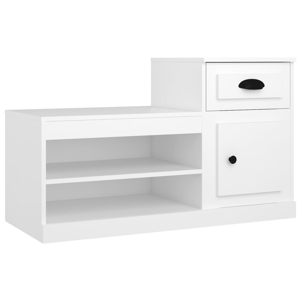 8720845793067_a_en_hd_1 vidaXL Shoe Cabinet White 100x42x60 cm Engineered Wood - Image 2
