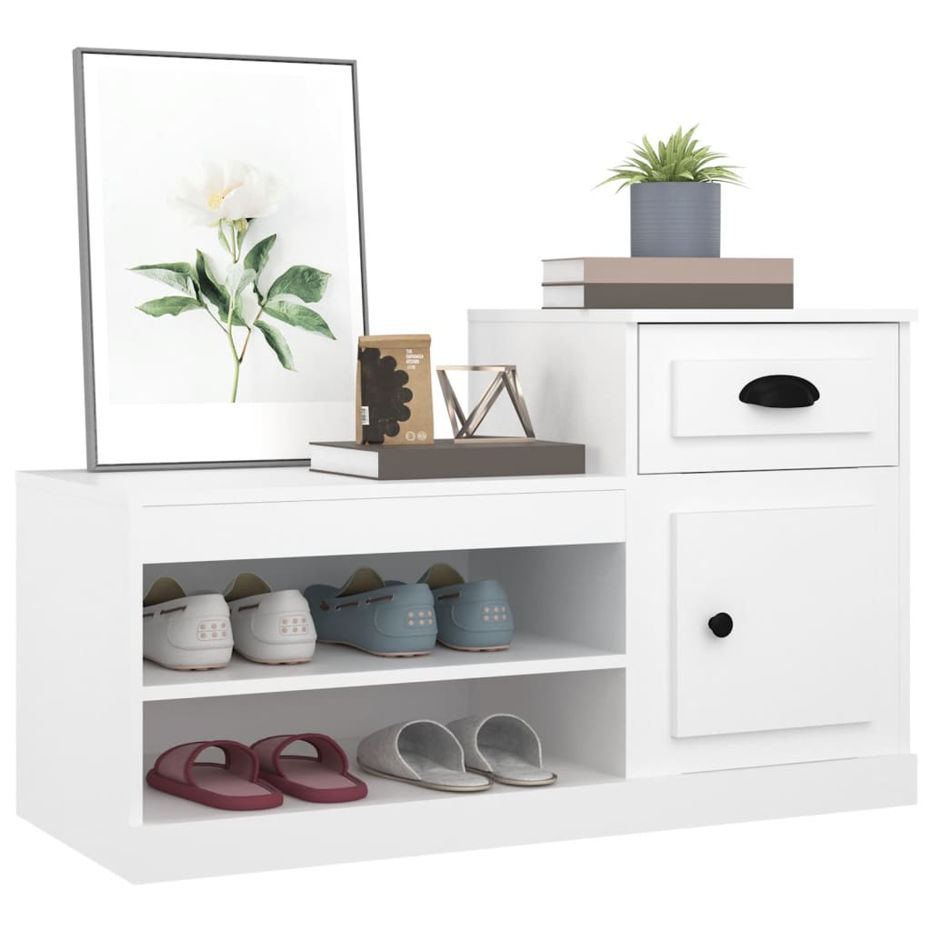 8720845793067_g_en_hd_2 vidaXL Shoe Cabinet White 100x42x60 cm Engineered Wood - Image 5