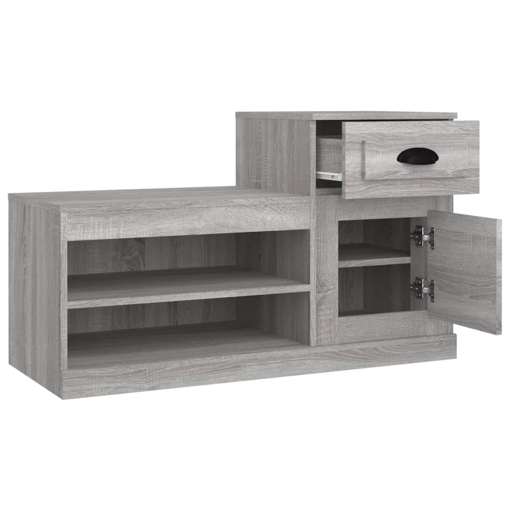 8720845793128_g_en_hd_6 vidaXL Shoe Cabinet Grey Sonoma 100x42x60 cm Engineered Wood - Image 9