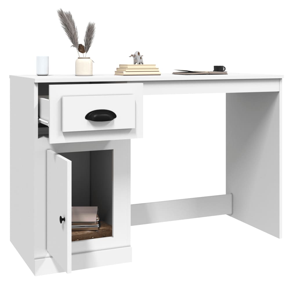 8720845793623_g_en_hd_3 vidaXL Desk with Drawer White 115x50x75 cm Engineered Wood - Image 6