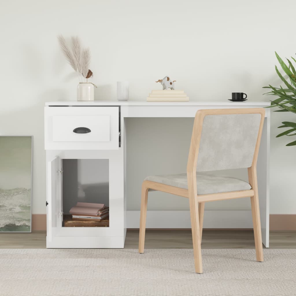8720845793647_g_en_hd_1 vidaXL Desk with Drawer High Gloss White 115x50x75 cm Engineered Wood - Image 4