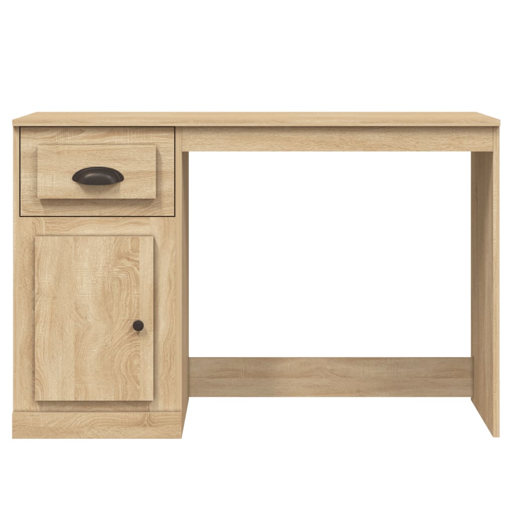 8720845793654_g_en_hd_4 vidaXL Desk with Drawer Sonoma Oak 115x50x75 cm Engineered Wood - Image 7