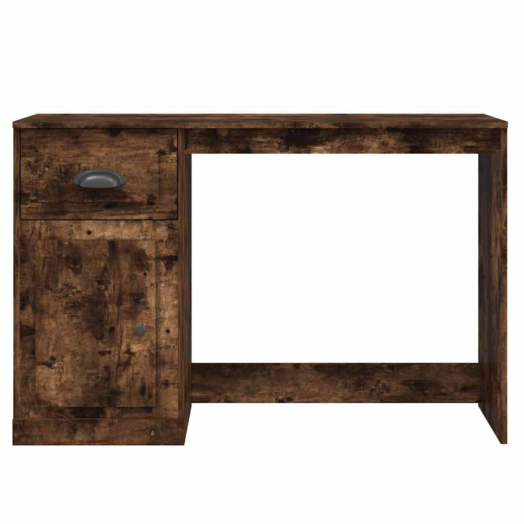 8720845793678_g_en_hd_4 vidaXL Desk with Drawer Smoked Oak 115x50x75 cm Engineered Wood - Image 7