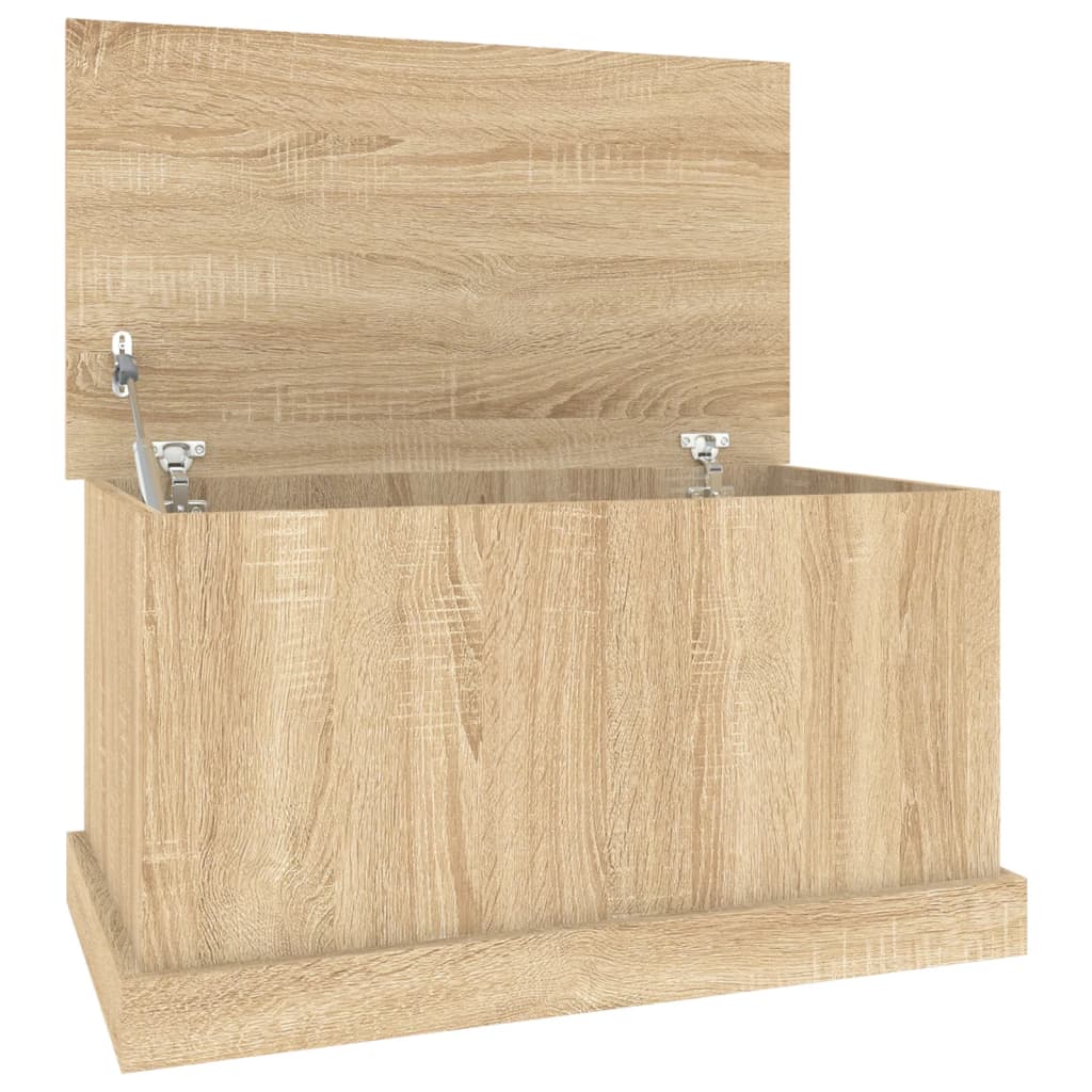 8720845793975_a_en_hd_1 vidaXL Storage Box Sonoma Oak 70x40x38 cm Engineered Wood - Image 2