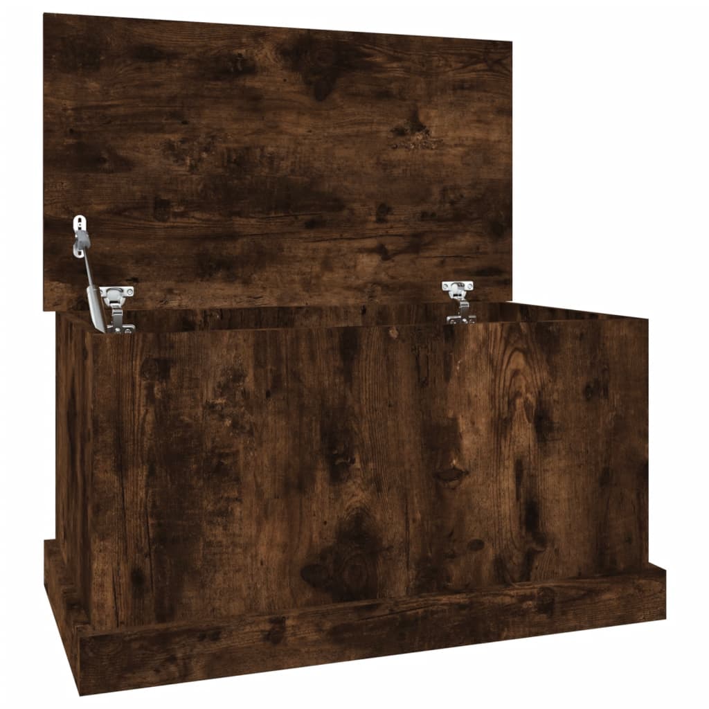8720845793999_a_en_hd_1 vidaXL Storage Box Smoked Oak 70x40x38 cm Engineered Wood - Image 2