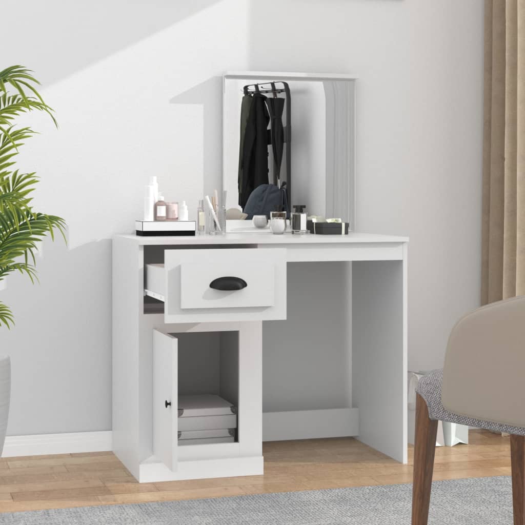 8720845794026_g_en_hd_1 vidaXL Dressing Table with Mirror White 90x50x132.5 cm Engineered Wood - Image 4