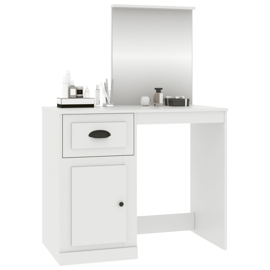 8720845794026_g_en_hd_2 vidaXL Dressing Table with Mirror White 90x50x132.5 cm Engineered Wood - Image 5