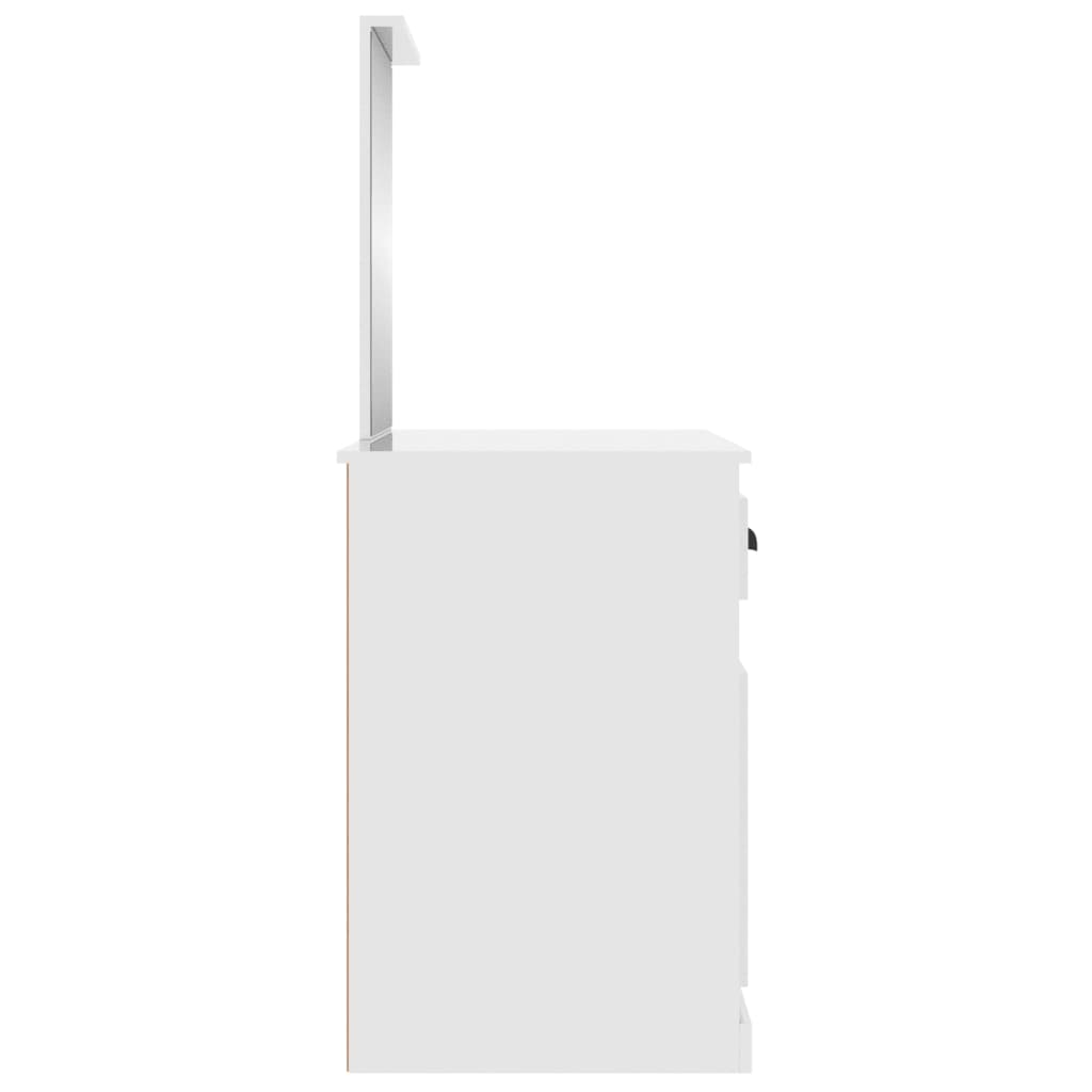 8720845794040_g_en_hd_6 vidaXL Dressing Table with Mirror High Gloss White 90x50x132.5 cm Engineered Wood - Image 9