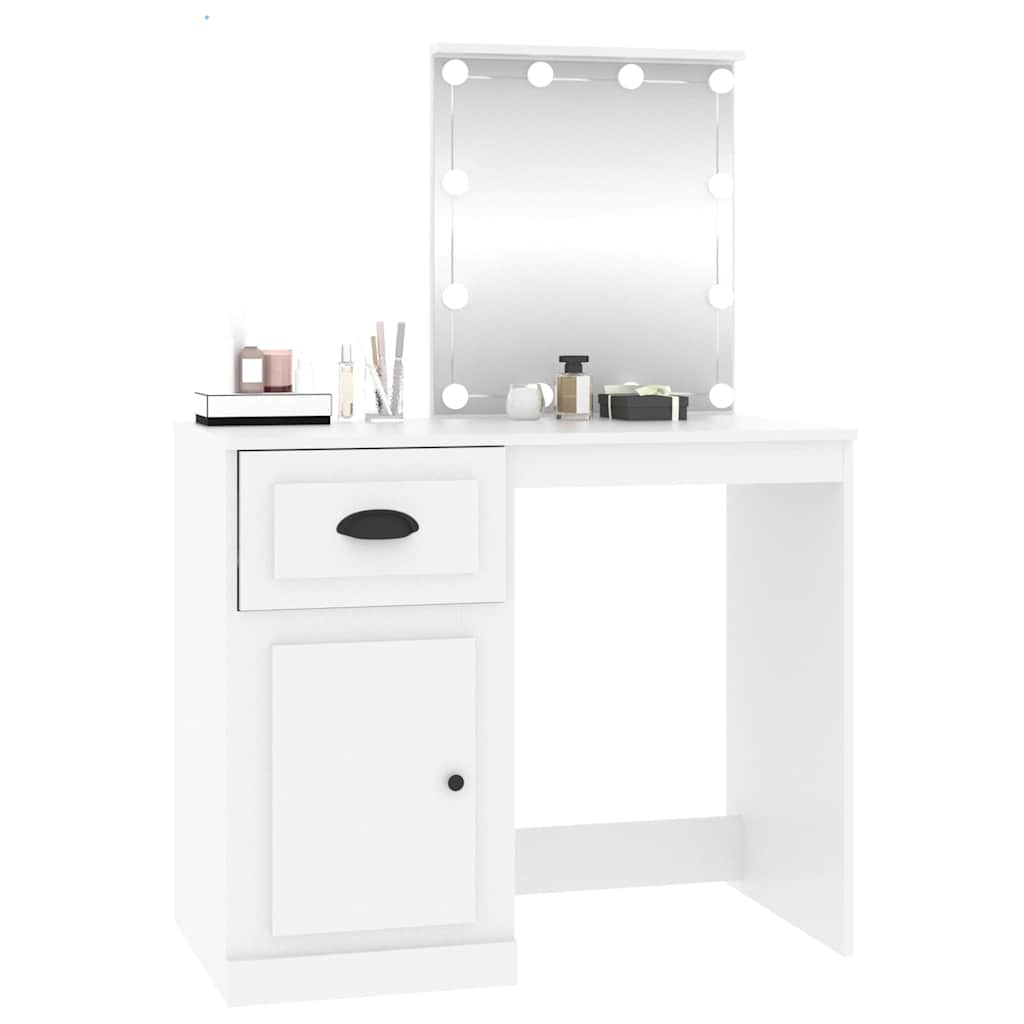 8720845794101_g_en_hd_2 vidaXL Dressing Table with LED White 90x50x132.5 cm Engineered Wood - Image 5