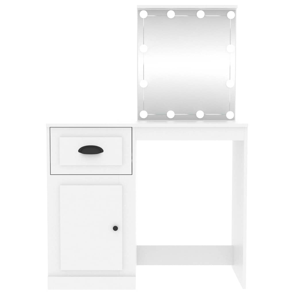 8720845794101_g_en_hd_4 vidaXL Dressing Table with LED White 90x50x132.5 cm Engineered Wood - Image 7