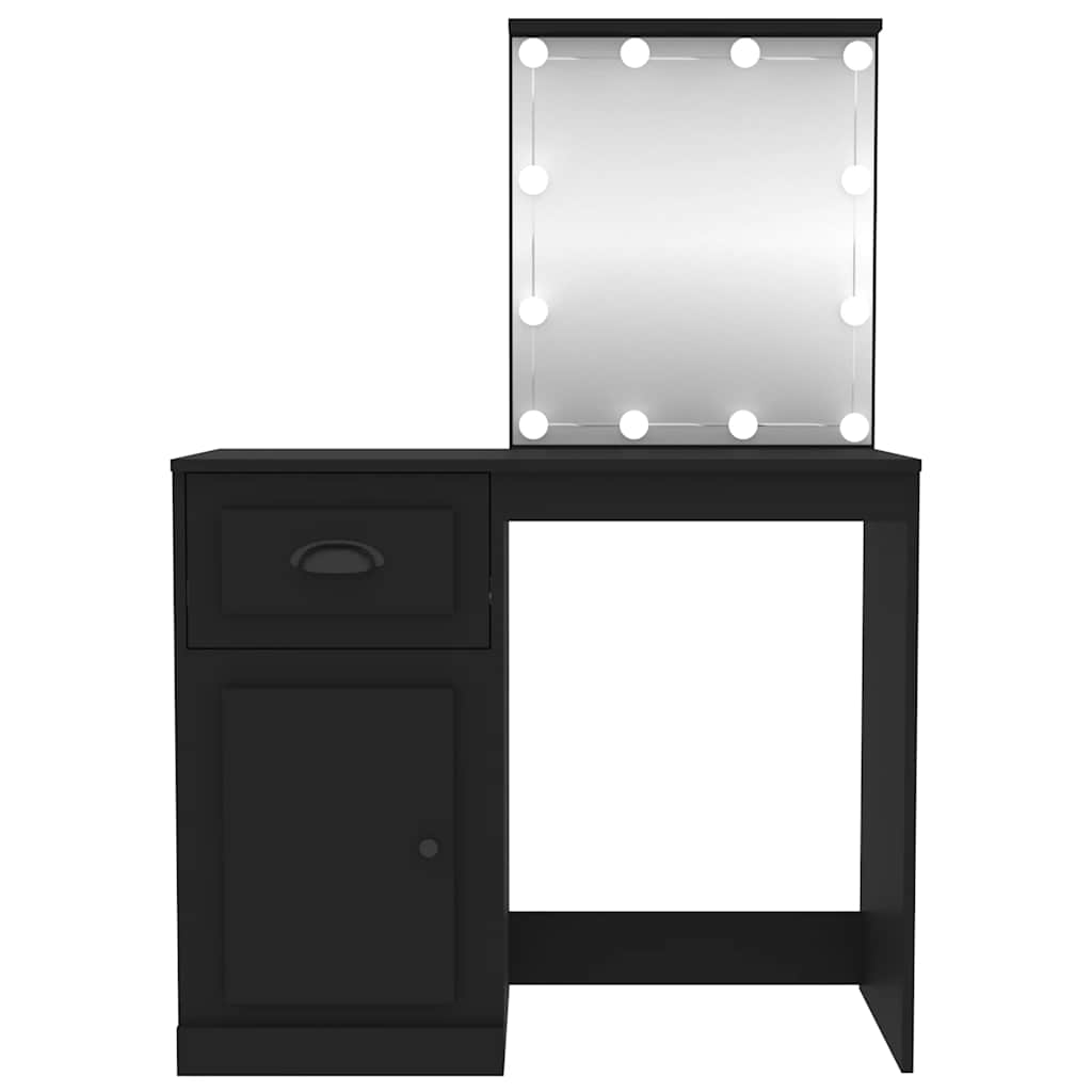 8720845794118_g_en_hd_4 vidaXL Dressing Table with LED Black 90x50x132.5 cm Engineered Wood - Image 7