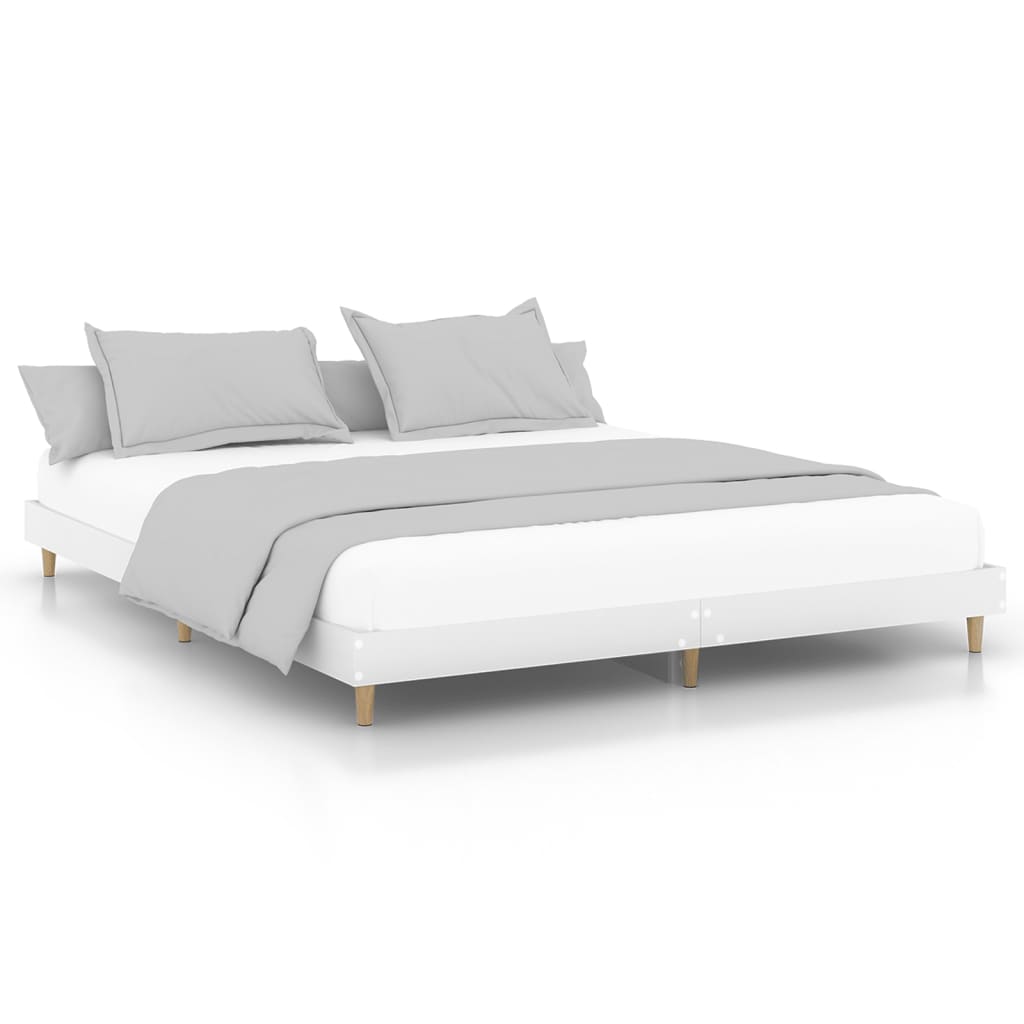 8720845794989_a_en_hd_1 vidaXL Bed Frame without Mattress White 183x203 cm King Engineered Wood - Image 2