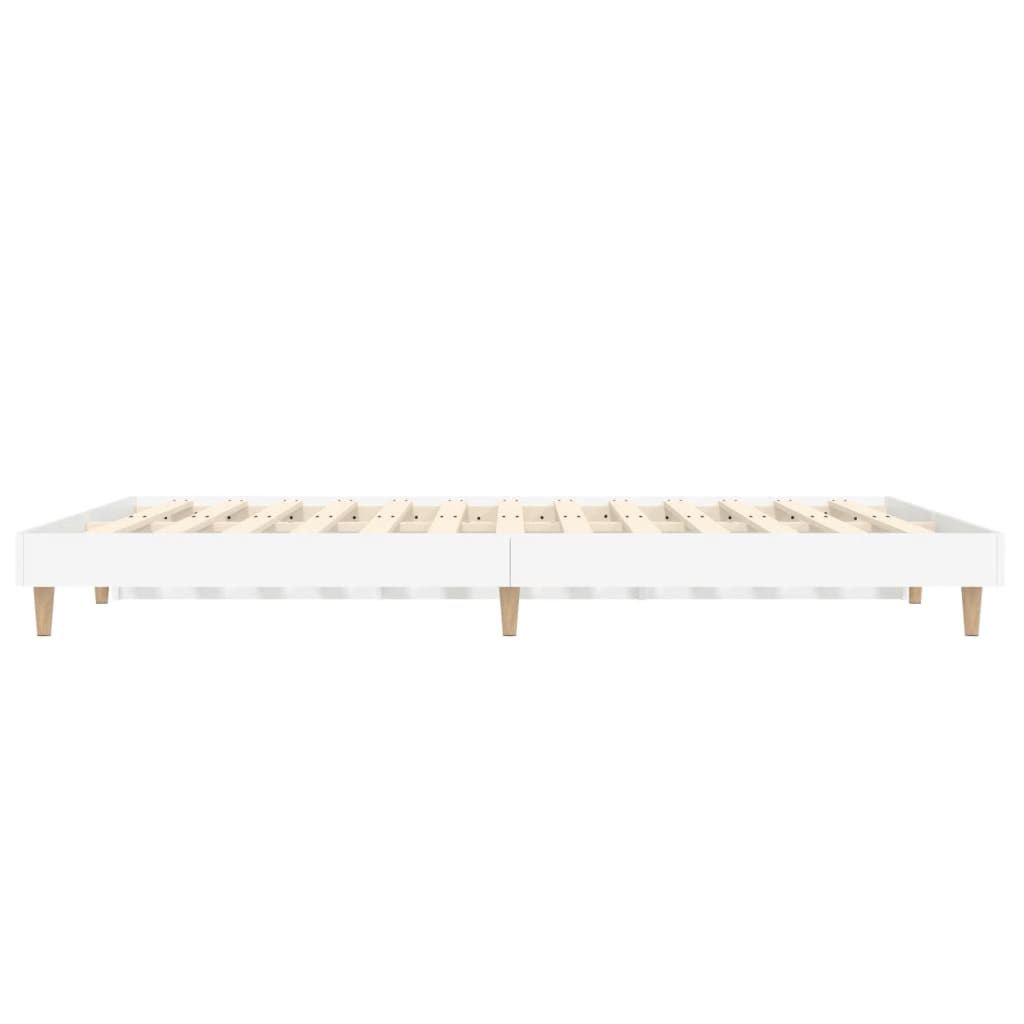 8720845795627_g_en_hd_5 vidaXL Bed Frame without Mattress White 135x190 cm Engineered Wood - Image 7