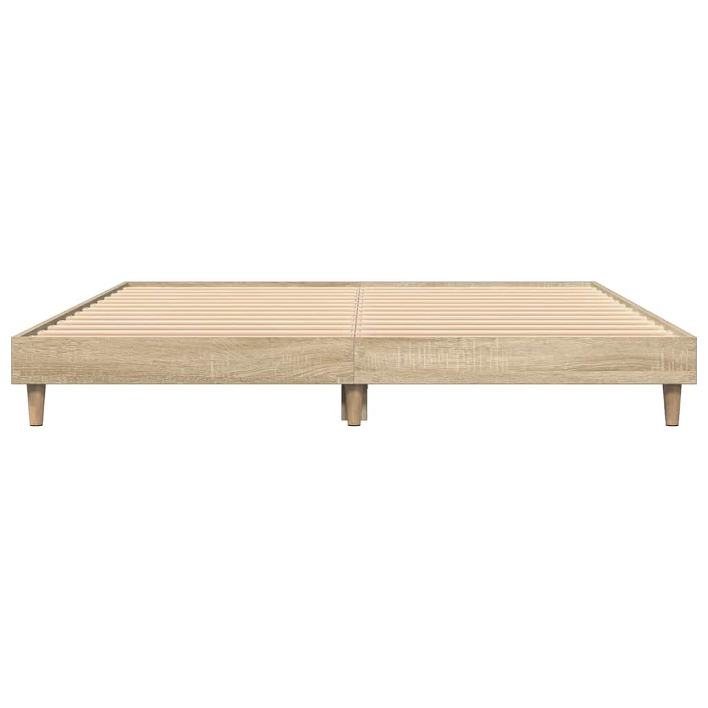 8720845795658_g_en_hd_3 vidaXL Bed Frame without Mattress Sonoma Oak 135x190 cm Engineered Wood - Image 5