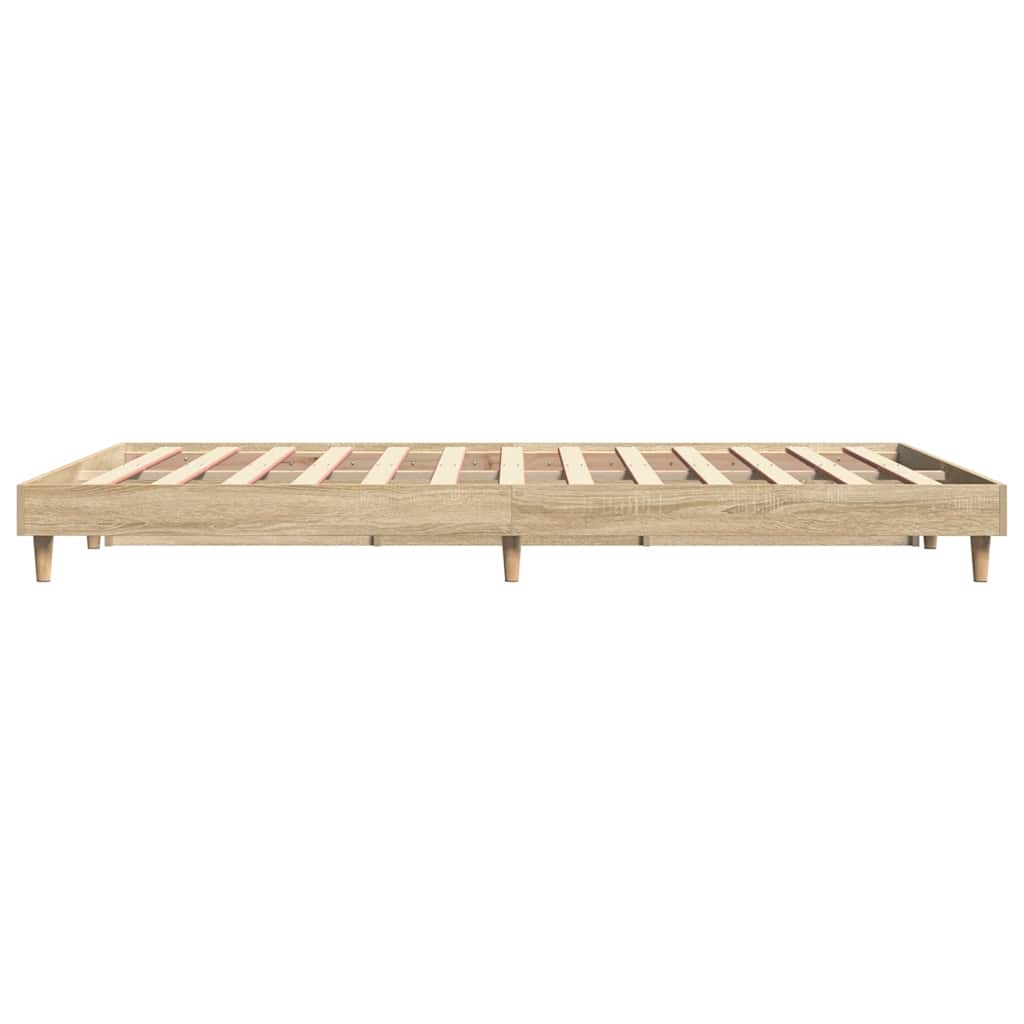 8720845795658_g_en_hd_4 vidaXL Bed Frame without Mattress Sonoma Oak 135x190 cm Engineered Wood - Image 6