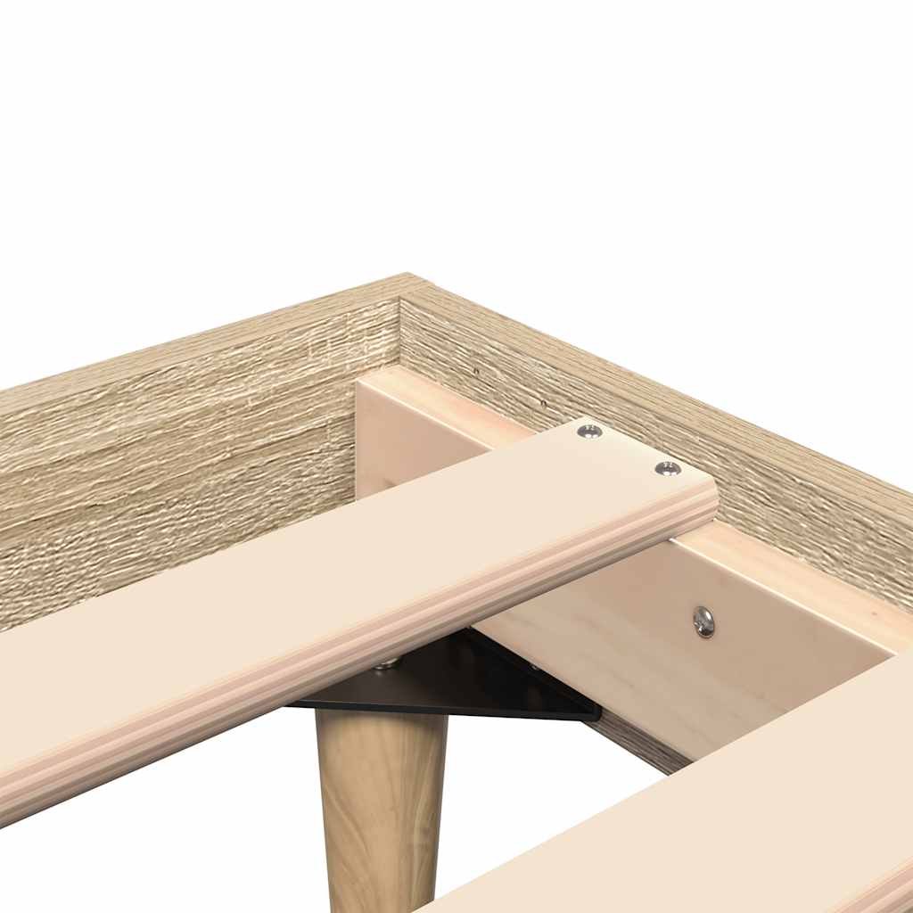 8720845795658_g_en_hd_5 vidaXL Bed Frame without Mattress Sonoma Oak 135x190 cm Engineered Wood - Image 7