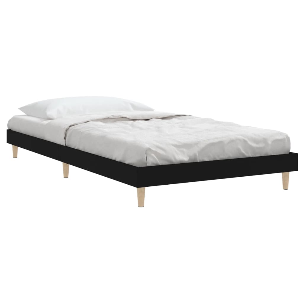 8720845795795_g_en_hd_3 vidaXL Bed Frame without Mattress Black 90x190 cm Engineered Wood - Image 5