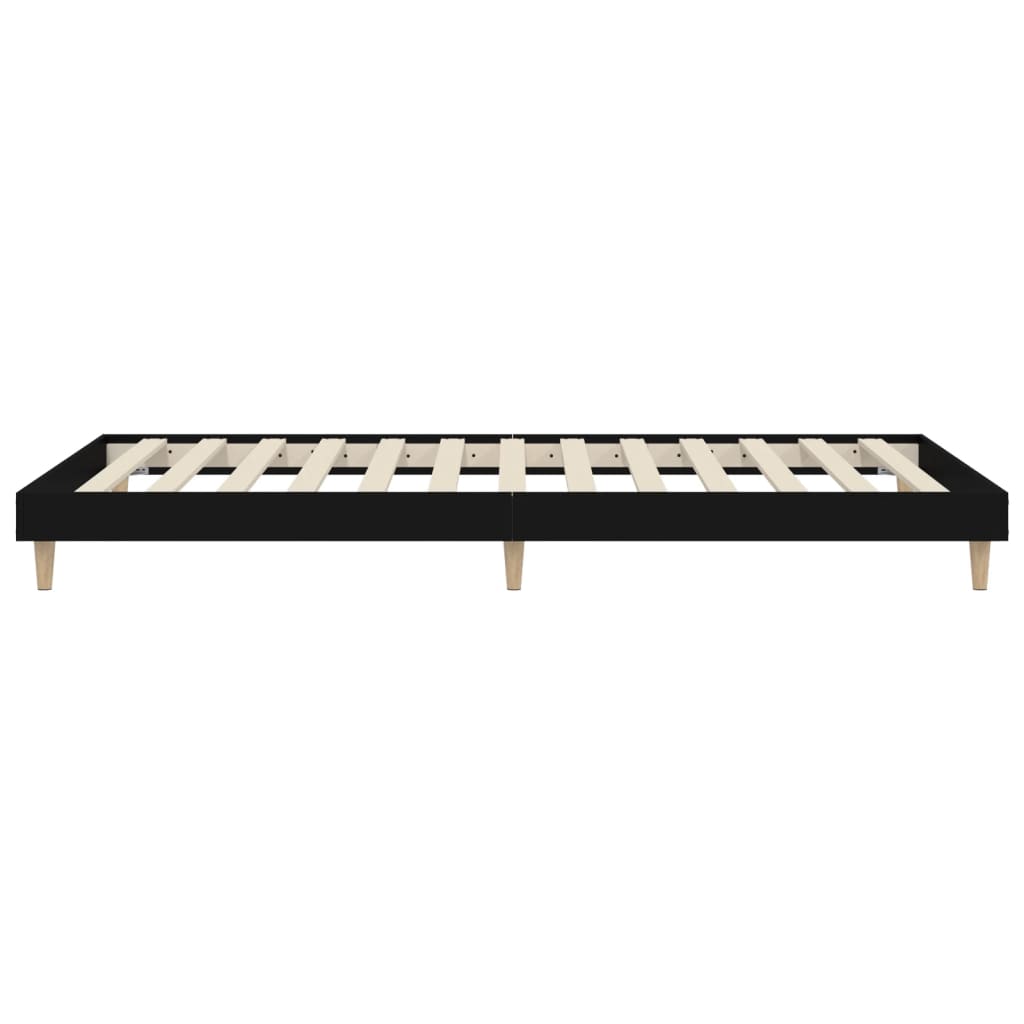 8720845795795_g_en_hd_5 vidaXL Bed Frame without Mattress Black 90x190 cm Engineered Wood - Image 7