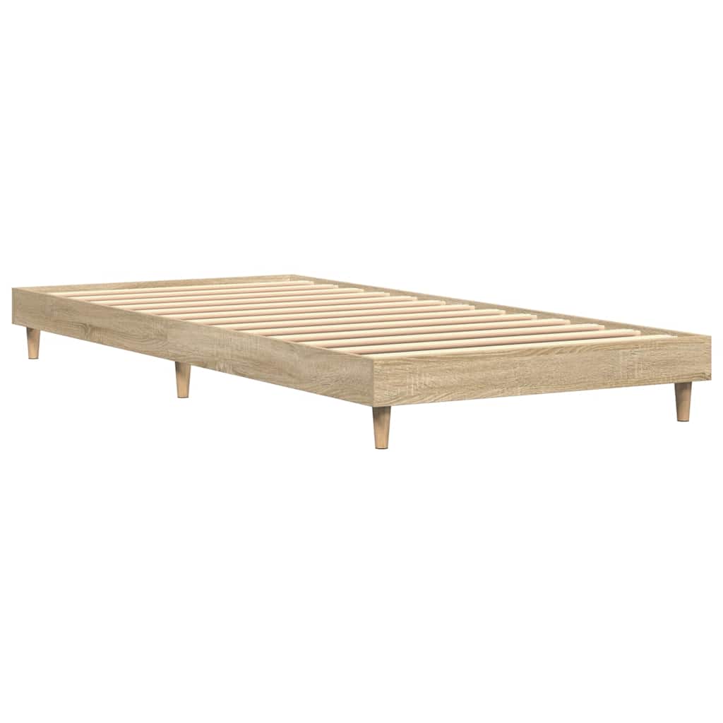 8720845795818_a_en_hd_1 vidaXL Bed Frame without Mattress Sonoma Oak 90x190 cm Engineered Wood - Image 2