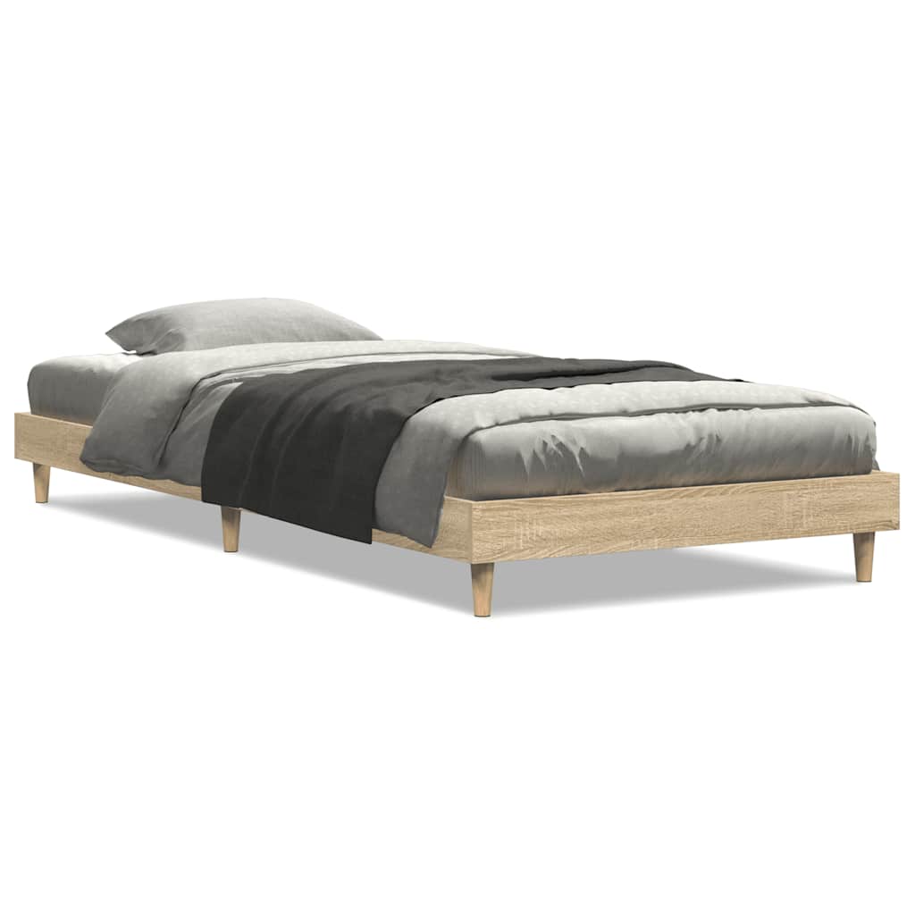 8720845795818_g_en_hd_2 vidaXL Bed Frame without Mattress Sonoma Oak 90x190 cm Engineered Wood - Image 4