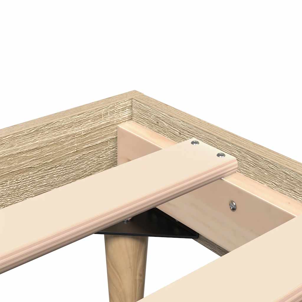 8720845795818_g_en_hd_5 vidaXL Bed Frame without Mattress Sonoma Oak 90x190 cm Engineered Wood - Image 7