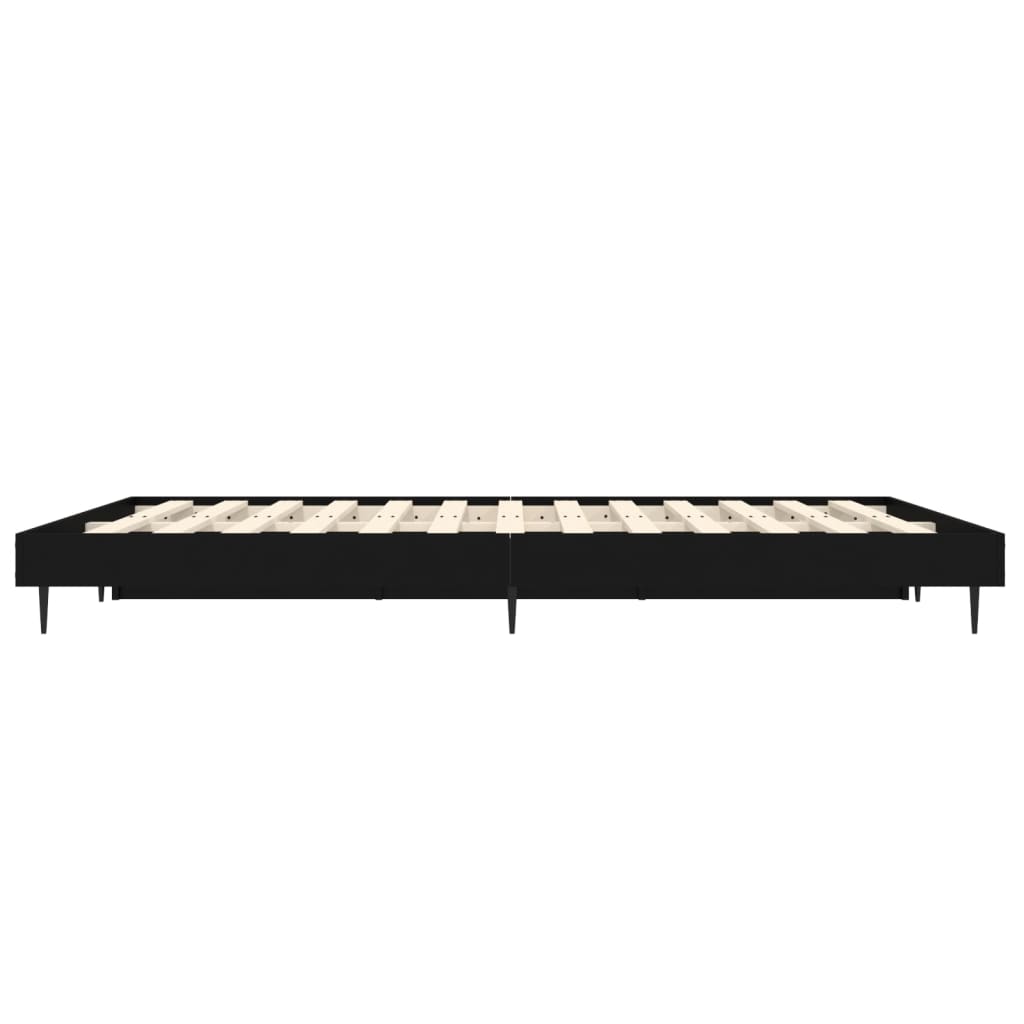 8720845797713_g_en_hd_5 vidaXL Bed Frame without Mattress Black 135x190 cm Engineered Wood - Image 7