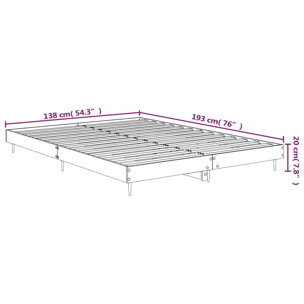 8720845797713_g_en_hd_8 vidaXL Bed Frame without Mattress Black 135x190 cm Engineered Wood - Image 10