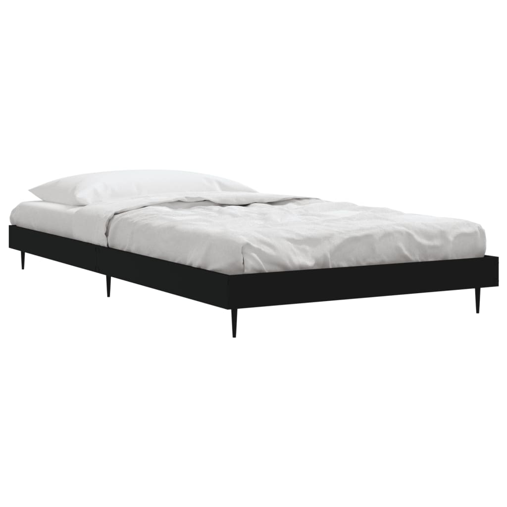 8720845797874_g_en_hd_1 vidaXL Bed Frame without Mattress Black 90x190 cm Engineered Wood - Image 3