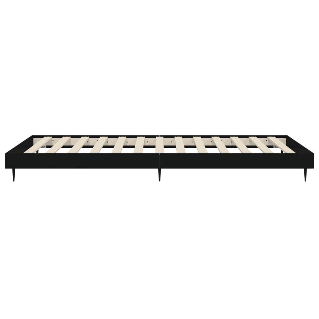 8720845797874_g_en_hd_5 vidaXL Bed Frame without Mattress Black 90x190 cm Engineered Wood - Image 7