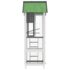 vidaXL Bird House Grey 60x58.5x160 cm Solid Wood Pine - Image 5