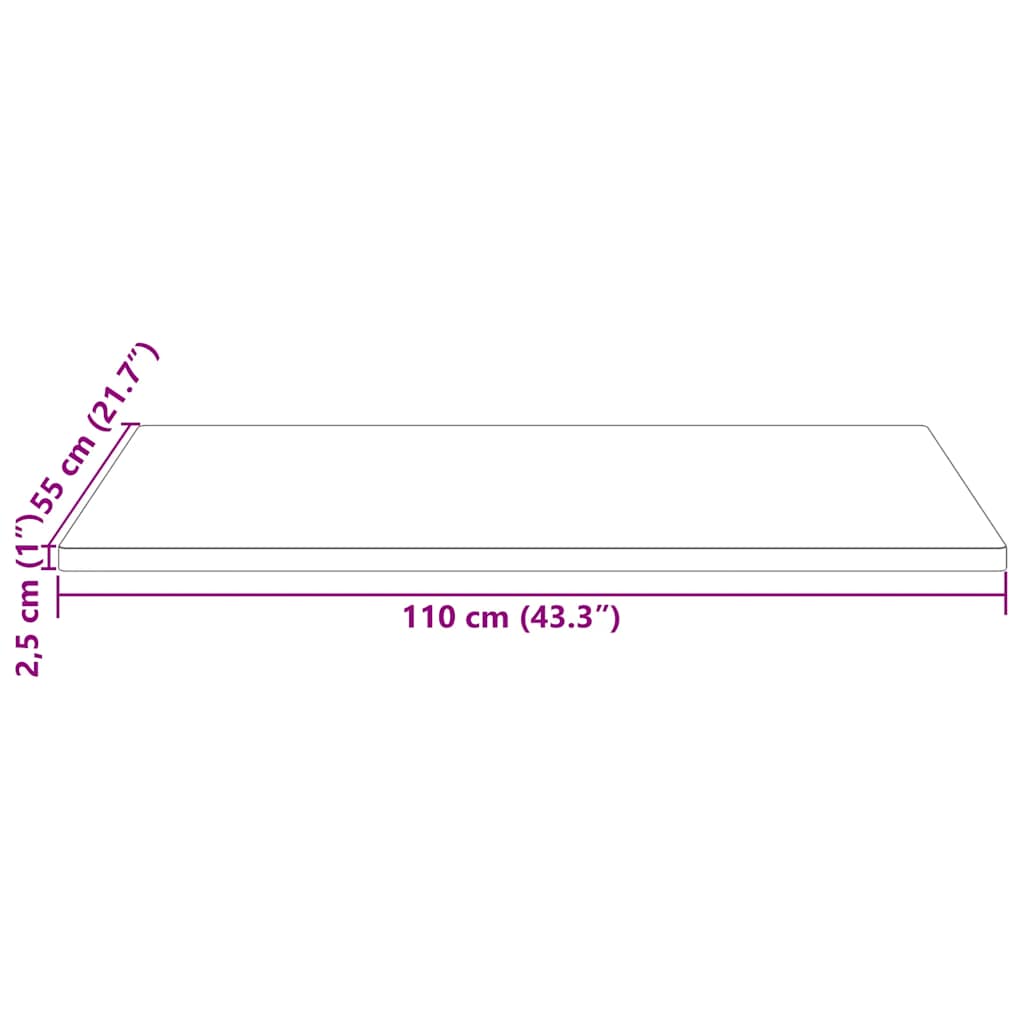 8720845799656_g_en_hd_7 vidaXL Table Top 110x55x2.5 cm Solid Wood Pine Rectangular - Image 8