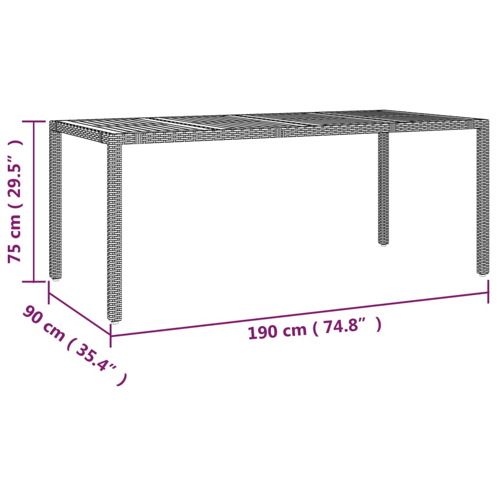 8720845800062_g_en_hd_8 vidaXL 7 Piece Garden Dining Set with Cushions Grey Poly Rattan - Image 10