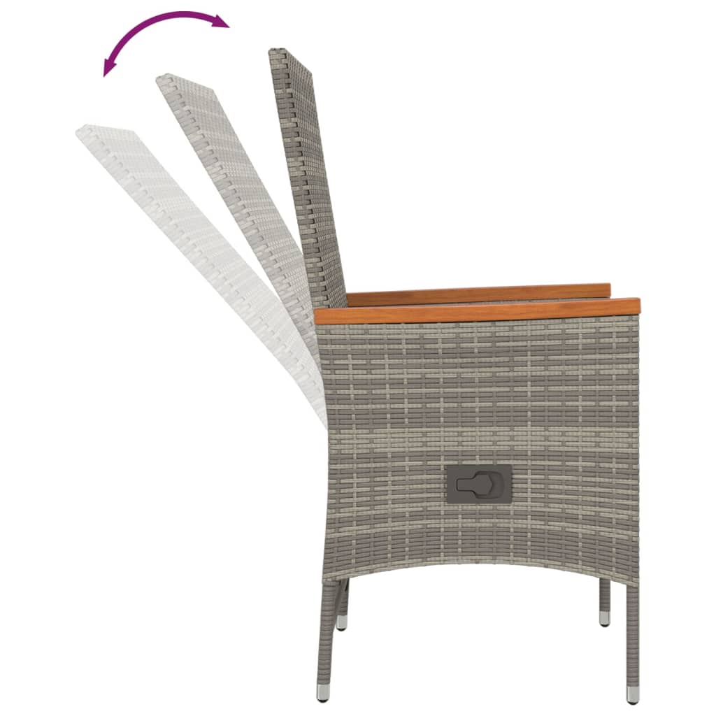 8720845800086_g_en_hd_4 vidaXL 9 Piece Garden Dining Set with Cushions Grey  Poly Rattan - Image 6