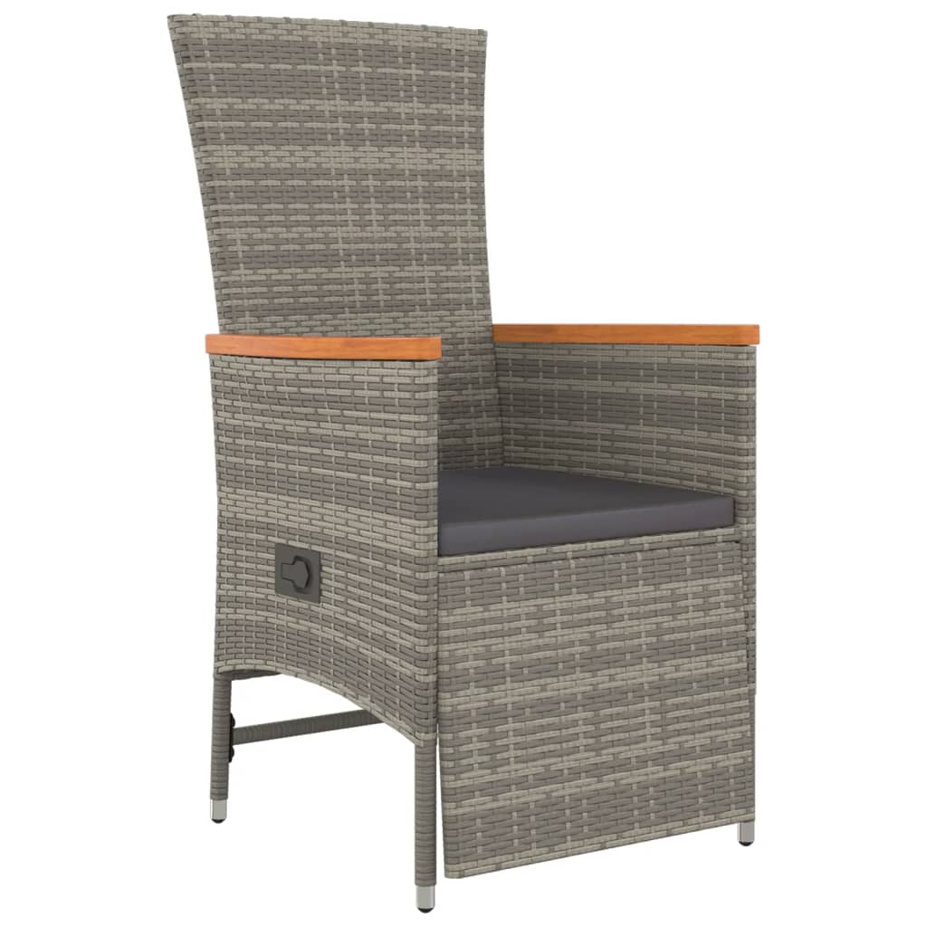 8720845800093_g_en_hd_4 vidaXL 9 Piece Garden Dining Set with Cushions Grey  Poly Rattan - Image 6