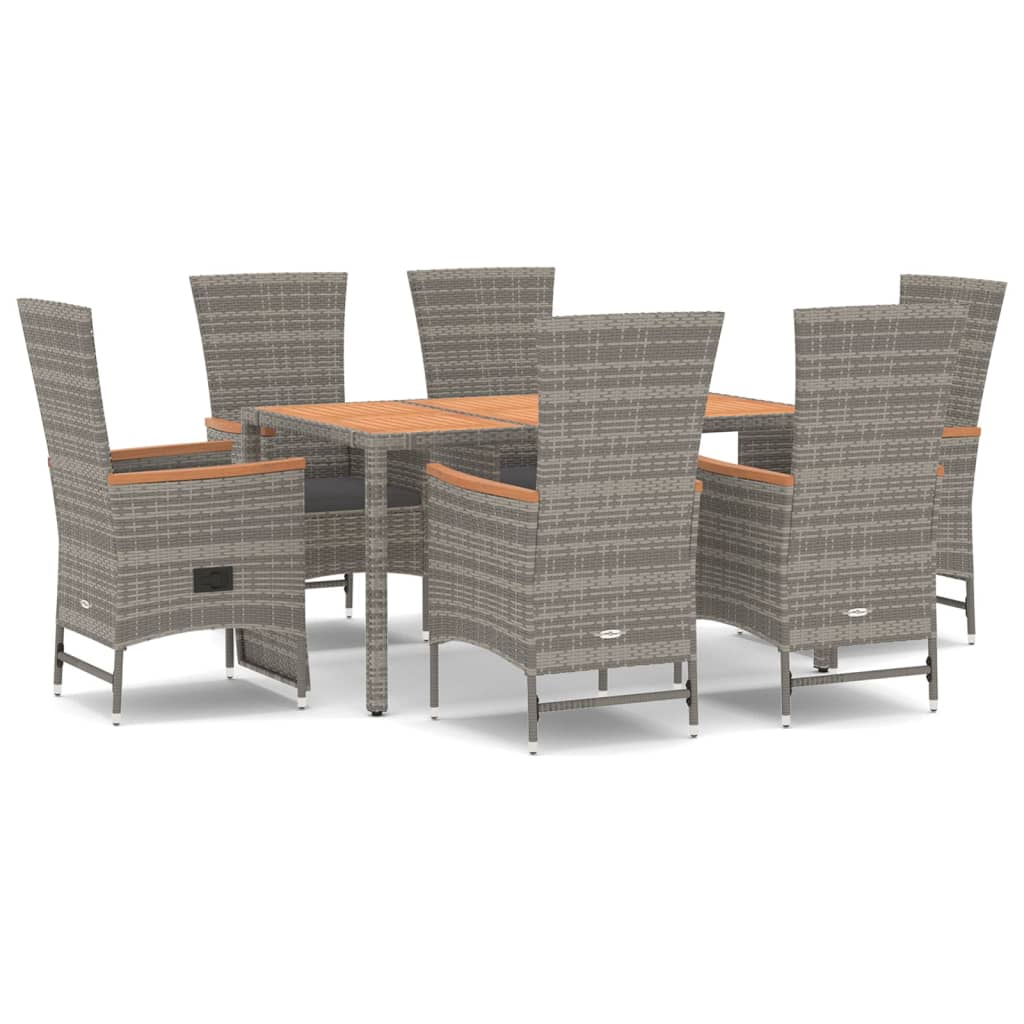 8720845800154_a_en_hd_1 vidaXL 7 Piece Garden Dining Set with Cushions Grey Poly Rattan - Image 2